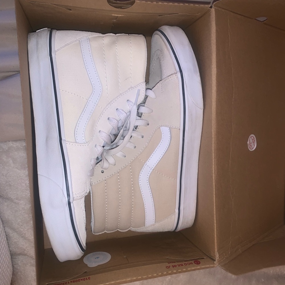 Cream Vans